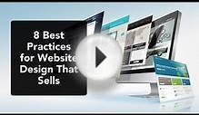 8 Best Practices for Website Design that Sells in 2015