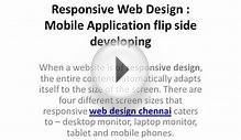 Responsive Web Design | Mobile Application Flip Side