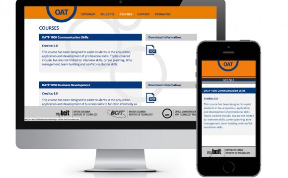 OAT Responsive Web Design