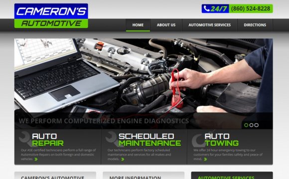 Cameron s Automotive Website