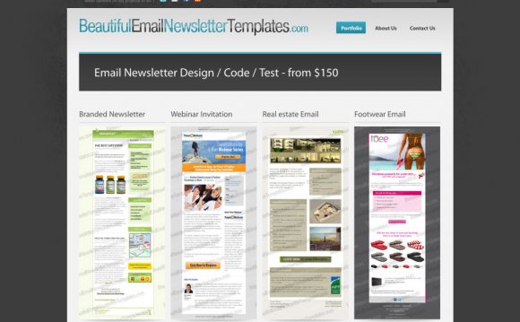 Simple Web site design
