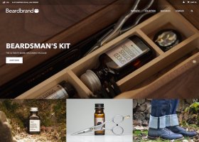 Beardbrand Ecommerce Website Design