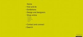 Ecommerce Website Design - Design Museum 2
