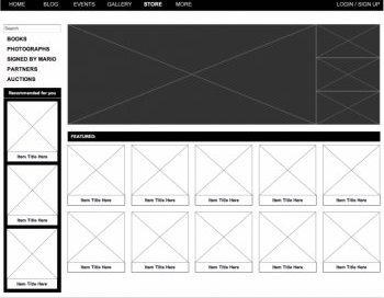 High-fidelity Wireframe High Fidelitity Wireframe