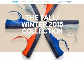 People Footwear Ecommerce Website Design