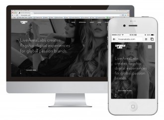 Responsive Website Examples: LiveAreaLabs