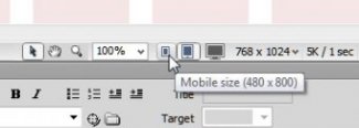 Switching between mobile, tablet, and desktop in Dreamweaver layouts