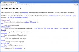 The Worlds First Website