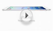 iPad Air promo page vs hotel wifi