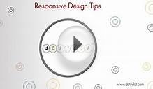 Responsive Design Tips