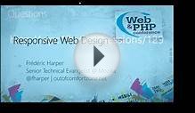 Responsive Web Design - Web and PHP Conference - 2013 09 19