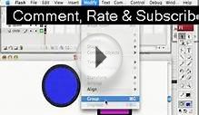 Web Design | Adobe Flash Animation Tutorial : Flash