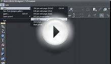 Web Design Tutorials for Xara Web Designer 7 Premium