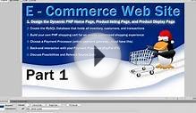Web Design With Php Mysql-1 Setting Up the Pages, Layout