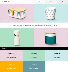 Website Color Schemes - Helbak