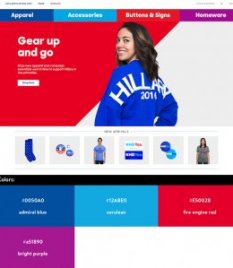 Website Color Schemes — Hillary