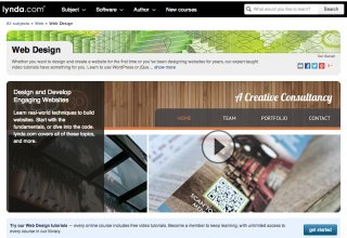 Website Design Tutorials Worth Your Time: Lynda.com