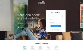 Weebly free web builder